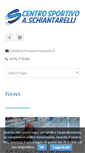 Mobile Screenshot of centrosportivoasola.it